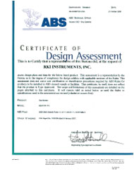 ABS Certificate